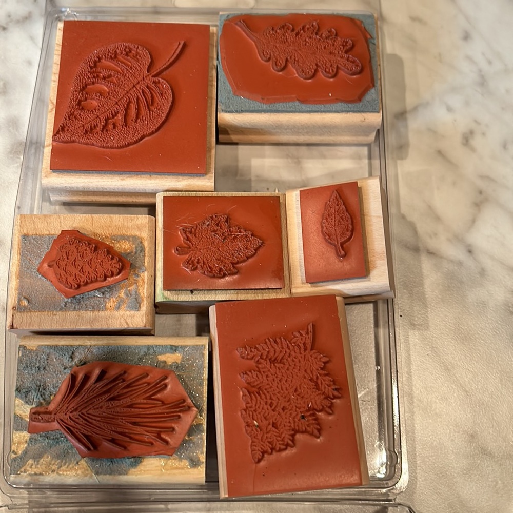 Rubber stamp set - Picture 2 of 2